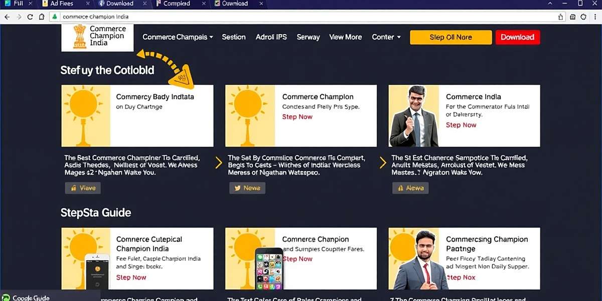 Download Commerce Champion India on Any Device Commerce Champion India download pages for Android, iOS, and web platforms with step-by-step guide